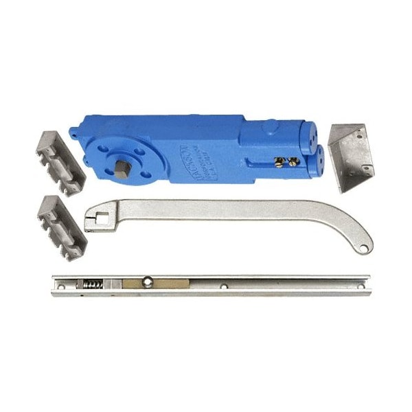 Jackson Aluminum Adjustable Spring Power Multi Size 105DegNo Hold Open Overhead Concealed Closer W/ 'U' Off 21201U62817 - main